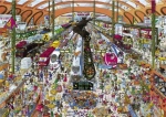 PUZZLE HEYE 2000 ELEMENTÓW DWORZEC KOLEJOWY