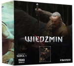 PUZZLE 1500 ELEMENTÓW BOHATEROWIE WIEDŹMINA SERIA 1 VESEMIR