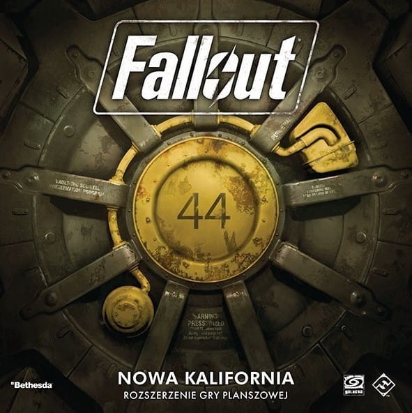 GRA FALLOUT NOWA KALIFORNIA ROZSZERZENIE GRY PLANSZOWEJ
