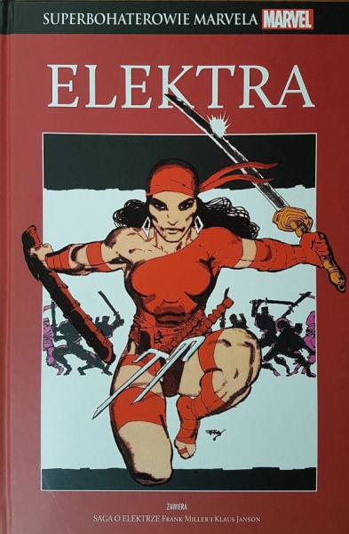 ELEKTRA SAGA O ELEKTRZE MILLER JANSON MARVEL  