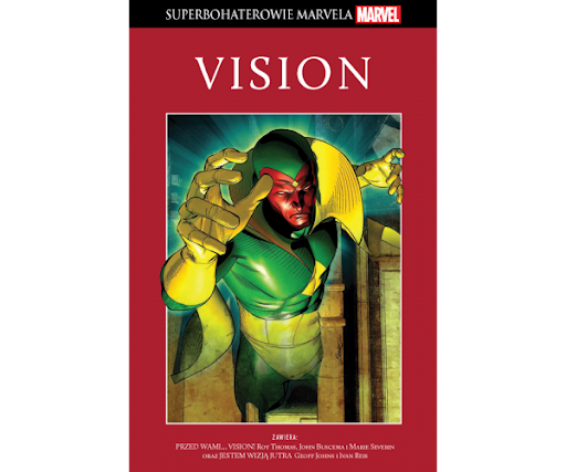 VISION PRZED WAMI VISION JESTEM WIZJĄ JUTRA MARVEL 