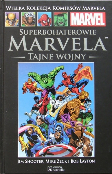 SUPERBOHATEROWIE MARVELA TAJNE WOJNY MARVEL  