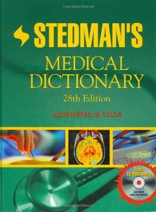 MEDICAL DICTIONARY 28TH EDITION STEDMAN'S 