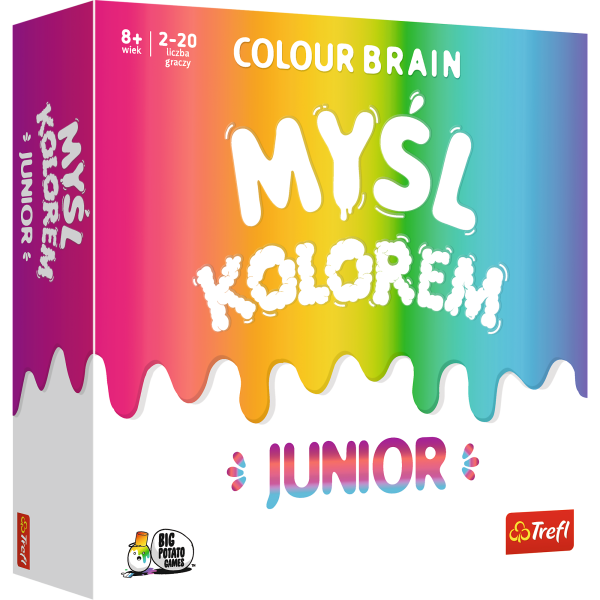 MYŚL KOLOREM COLOUR BRAIN JUNIOR TREFL 