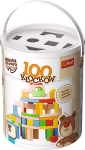 KLOCKI 100 SZTUK TREFL 2+
