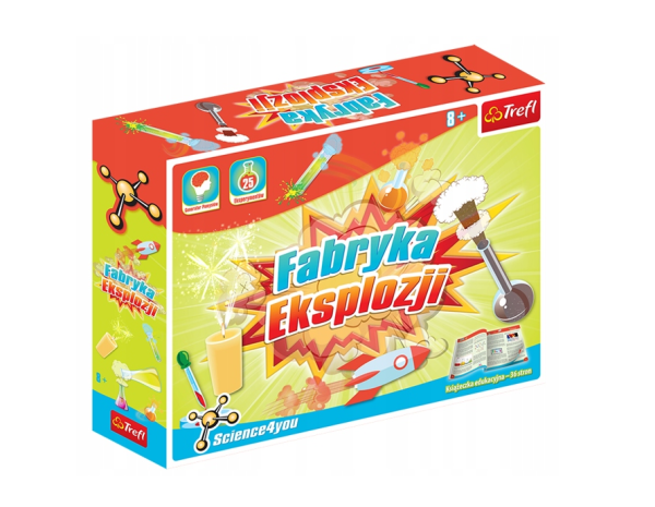 FABRYKA EKSPLOZJI DUŻY ZESTAW TREFL GRA