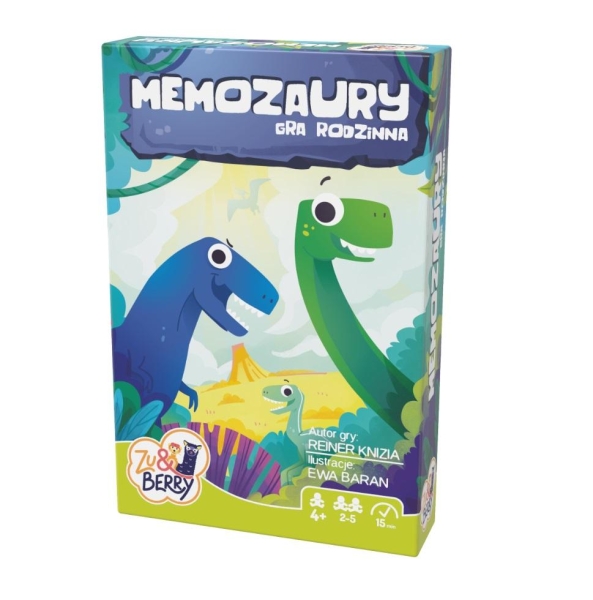 ZU&BERRY MEMOZAURY TREFL GRA PLANSZOWA 