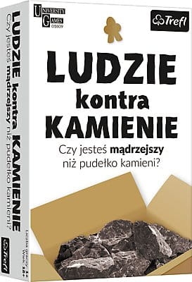 TREFL GRA EDUKACYJNA LUDZIE KONTRA KAMIENIE  
