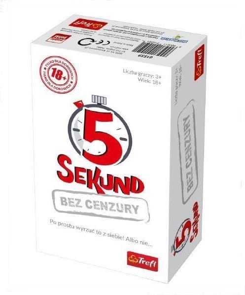 5 SEKUND BEZ CENZURY NIEBANALNE PYTANIA IMPREZOWE TREFL 18+