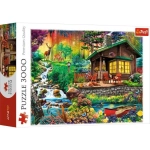 PUZZLE 3000 CHATKA W LESIE  TREFL 