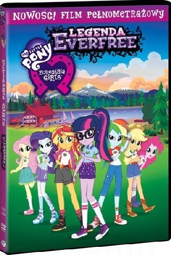 MY LITTLE PONY LEGENDA EVERFREE DVD