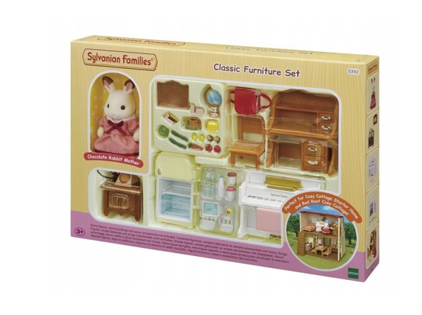 SYLVANIAN FAMILIES ZESTAW TRADYCYJNYCH MEBLI