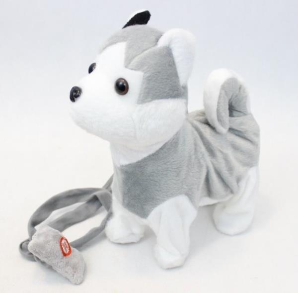 PIES NA SMYCZY HUSKY 32 CM NO-1002315