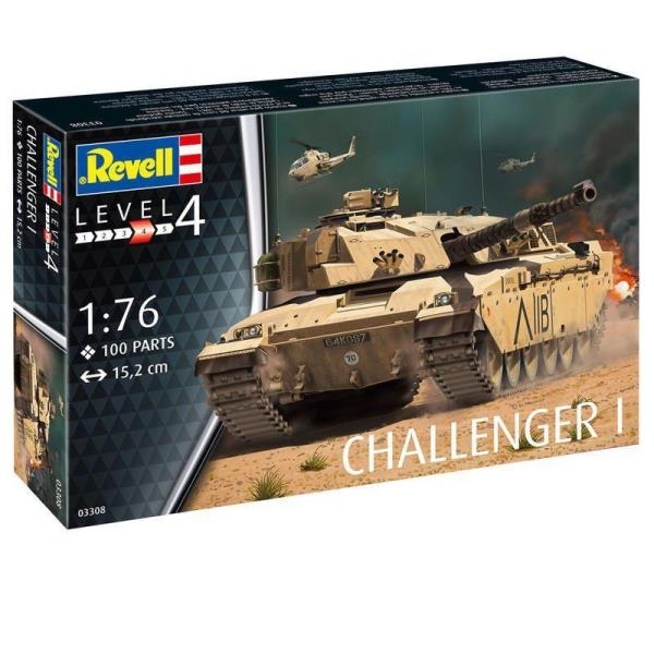 MODEL CZOŁGU CHALLENGER I, 1:76