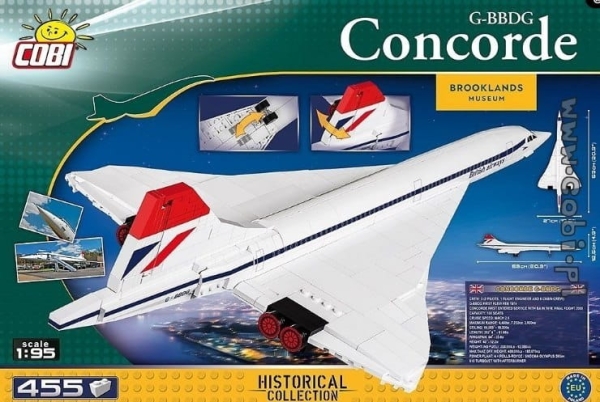 COBI-1917 SAMOLOT CONCORDE