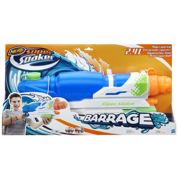 PISTOLET NA WODĘ. NERF SUPER SOAKER