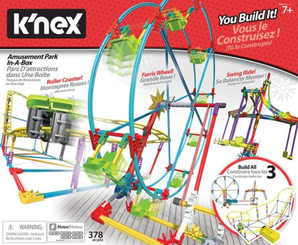 AMUSEMENT PARK IN-A-BOX. ZESTAW KONSTRUKCYJNY, PARK ROZRYWKI