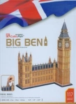 PUZZLE 3D ZEGAR BIG BEN DUŻY ZESTAW