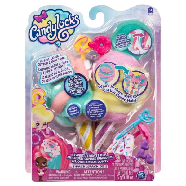 CANDY LOCKS. ZESTAW NAJLEPSZE PRZYJACIÓŁKI, DONNA NUT