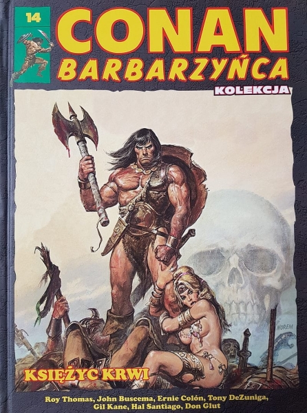 CONAN BARBARZYŃCA 14 KSIĘŻYC KRWI R THOMAS 