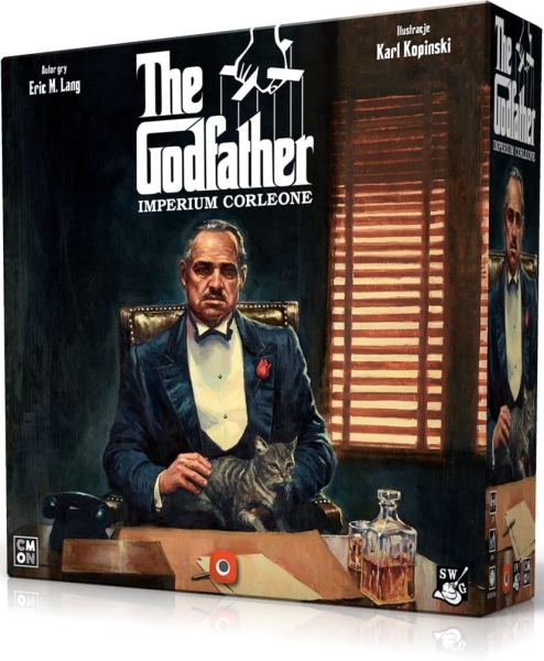 THE GODFATHER IMPERIUM CORLEONE GRA PLANSZOWA 