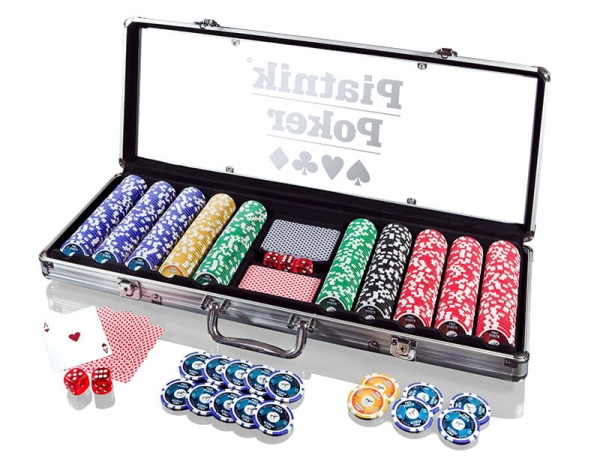 ZESTAW POKEROWY PROPOKER 500 ŻETONÓW