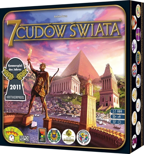 7 CUDÓW ŚWIATA GRA PLANSZOWA 