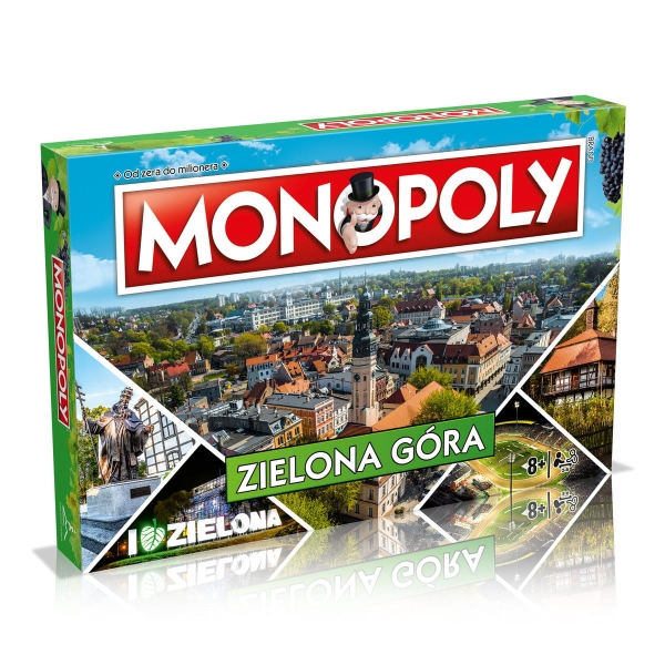 GRA MONOPOLY ZIELONA GÓRA EKONOMICZNA PLANSZOWA 