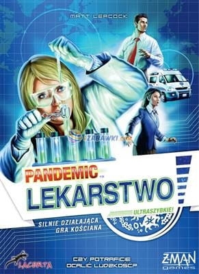 PANDEMIC LEKARSTWO MEDICAL GRA PLANSZOWA