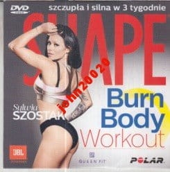 BURN BODY WORKOUT.SYLWIA SZOSTAK DVD.
