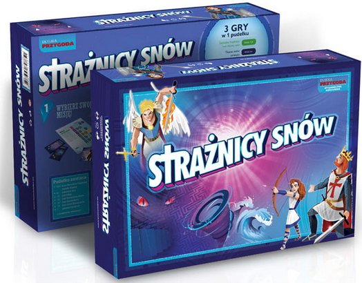 STRAŻNICY SNÓW PLANSZOWA GRA PLANSZOWA 