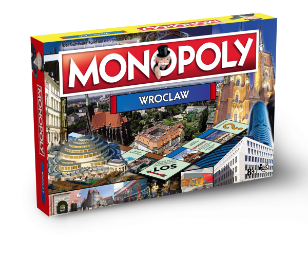 MONOPOLY WROCLAW WERSJA NIEMIECKA GRA PLANSZOWA 