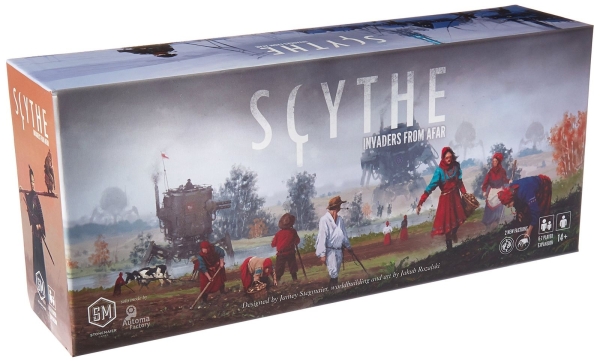 SCYTHE NAJEŹDŹCY Z DALEKICH KRAIN GRA PLANSZOWA 