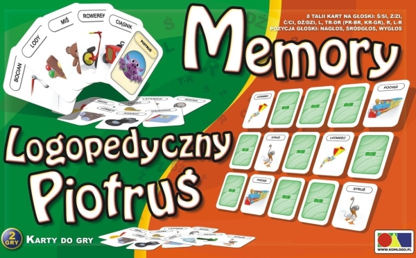 GRA LOGOPEDYCZNY PIOTRUŚ / MEMORY
