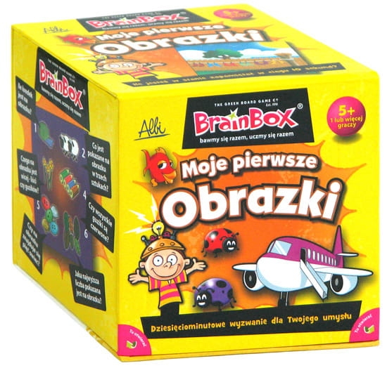 GRA BRAINBOX MOJE PIERWSZE OBRAZKI
