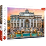 PUZZLE 500 FONTANNA DI TREVI RZYM TREFL   