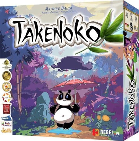 GRA PLANSZOWA TAKENOKO JAPONIA REBEL 8+LAT GRA RODZINNA