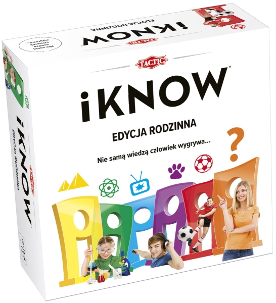 GRA IKNOW EDYCJA RODZINNA QUIZ PYTANIA WIEDZA