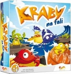 GRY KRABY NA FALI RODZINNA DLA DZIECI STRATEGIA ŻETONY