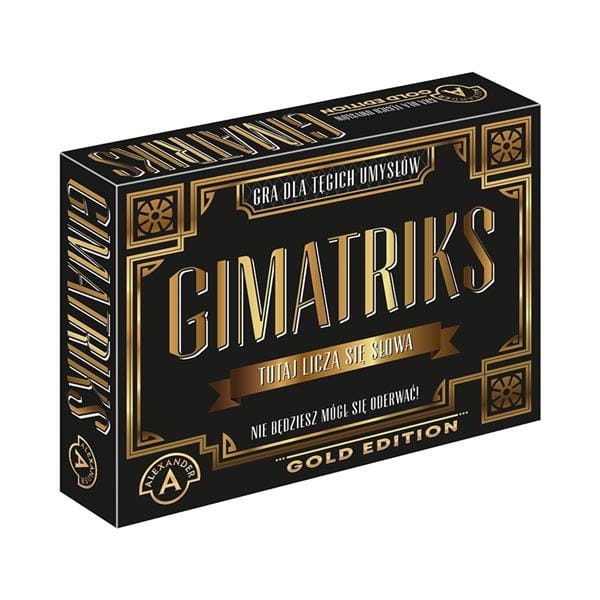 GRA GIMATRIKS GOLD EDITION GRA SŁOWNA TOWARZYSKA