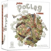 JEDZIE POCIĄG Z DALEKA GRA KOLEJOWA PLANSZOWA 