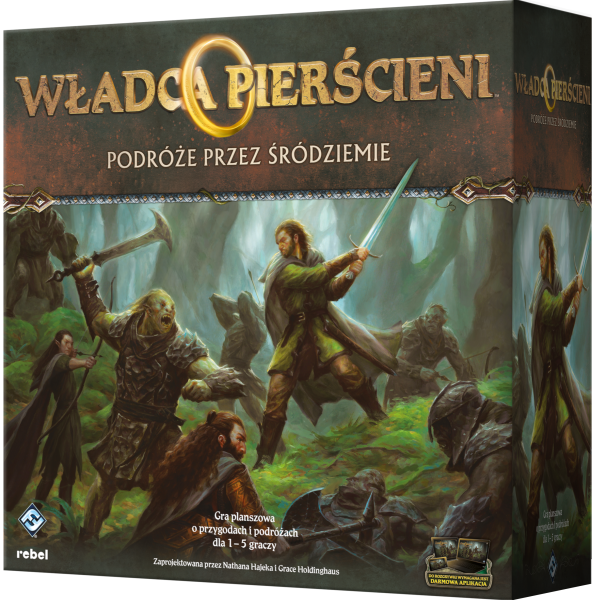 GRA WŁADCA PIERŚCIENI PODRÓŻE PRZEZ ŚRÓDZIEMIE PRZYGODOWA FANTASY