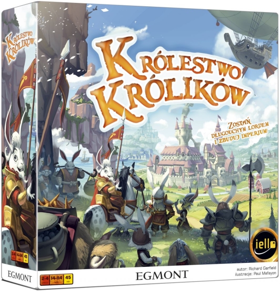 GRA PLANSZOWA KRÓLESTWO KRÓLIKÓW SUROWCE PODBOJE MISJE
