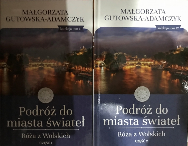 PODRÓŻ DO MIASTA ŚWIATEŁ RÓŻA Z WOLSKICH ADAMCZYK 