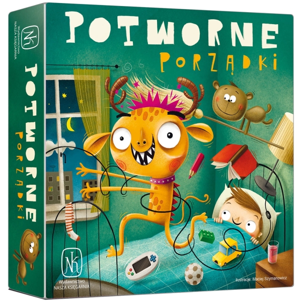 GRA POTWORNE PORZĄDKI DLA DZIECI SPOSTRZEGAWCZOŚĆ