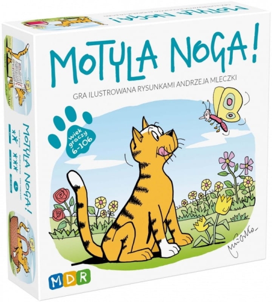 GRA MOTYLA NOGA RODZINNA REFLEKS SPOSTRZEGAWCZOŚĆ