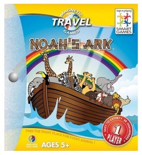 GRA LOGICZNA ARKA NOEGO PUZZLE ZWIERZĘTA NA PODRÓŻ