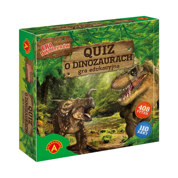 GRA ERA DINOZAURÓW QUIZ O DINOZAURACH
