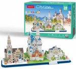 PUZZLE 3D 178 ELEMENTÓW CITY LINE BAWARIA