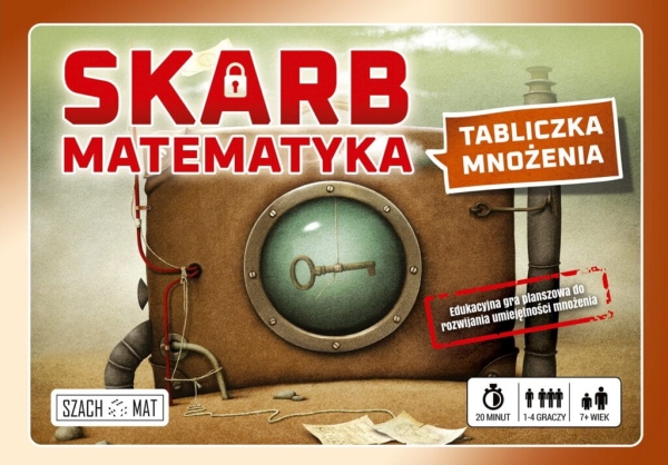 GRA SKARB MATEMATYKA TABLICZKA MNOŻENIA